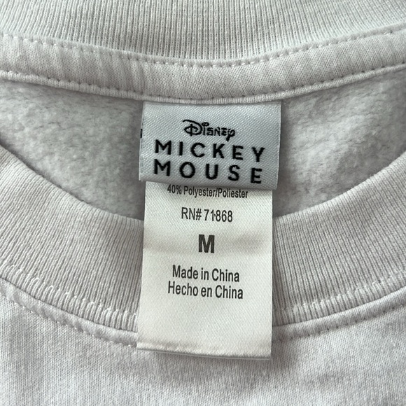 Disney Jumbo Mickey & Minnie crew neck size M - Picture 9 of 11